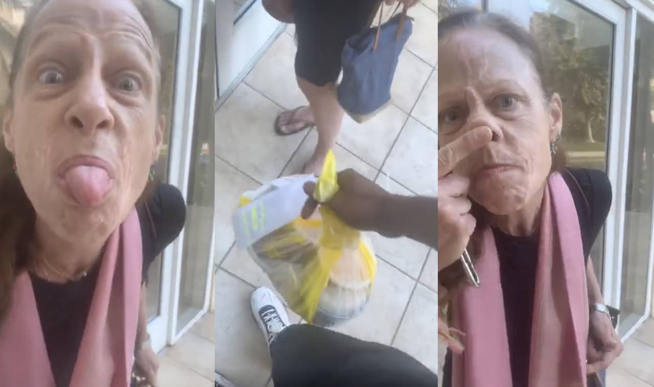 “No te queremos aquí“: mujer impide a un afroamericano entregar domicilio en Los Ángeles