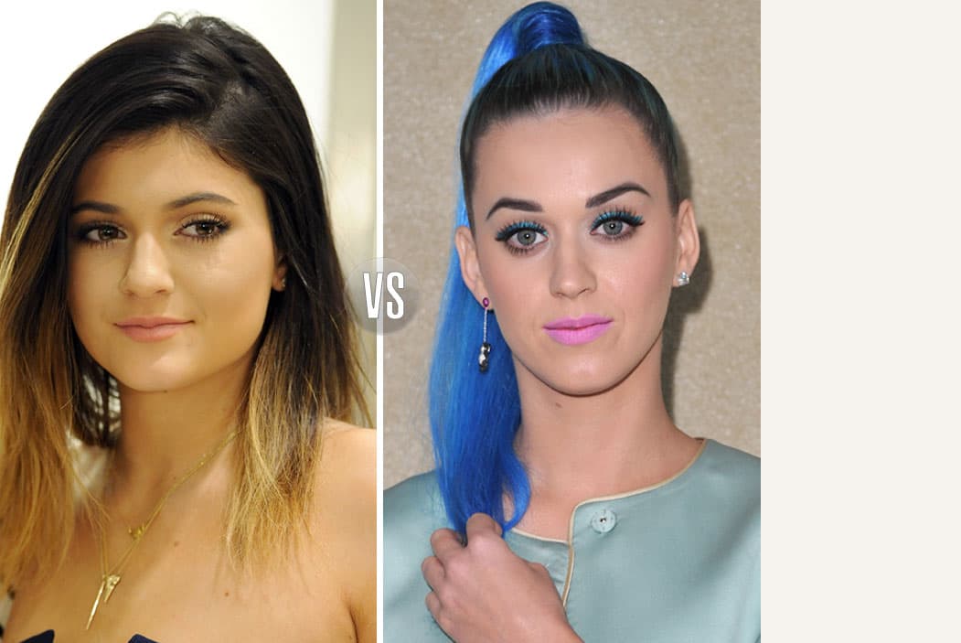 Tanto Kylie como Katy son arriesgadas y en cada cambio sorprenden con algo bastante innovador.