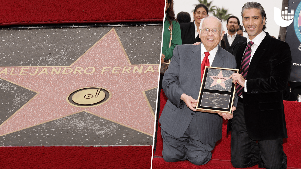 <b>Alejandro Fernández:</b> El hijo del fallecido Vicente Fernández, recibió este gran reconocimiento en 2005