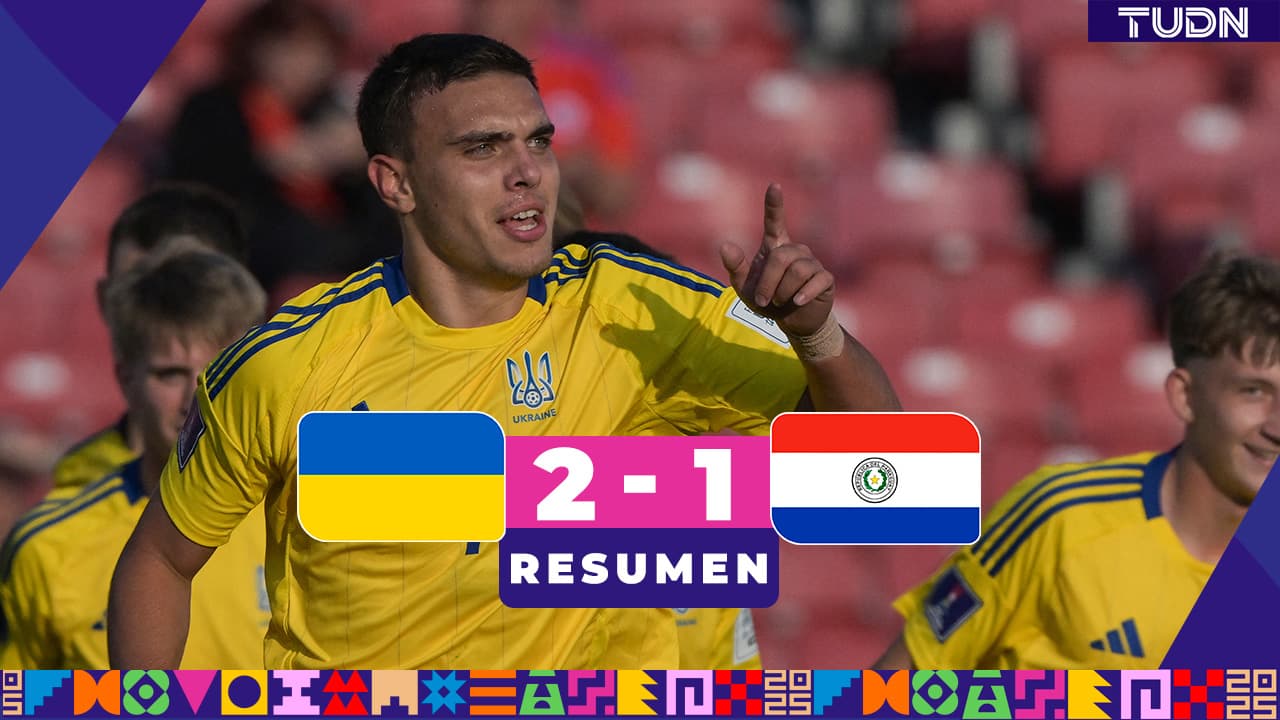 Resumen | Ucrania vence a Paraguay y lidera el Grupo B del Mundial Sub 20