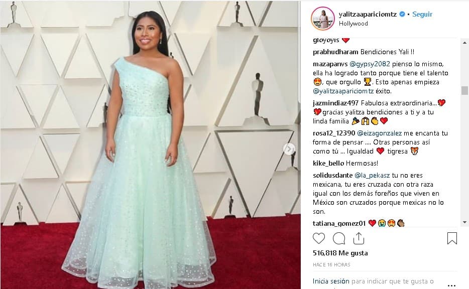 Figuras como Andrea Legarreta, Eiza González, Lalo Brito y Christopher Uckermann se sumaron a las decenas de personas que enviaron felicitaciones a la protagonista de ‘Roma’ a través de sus redes sociales.