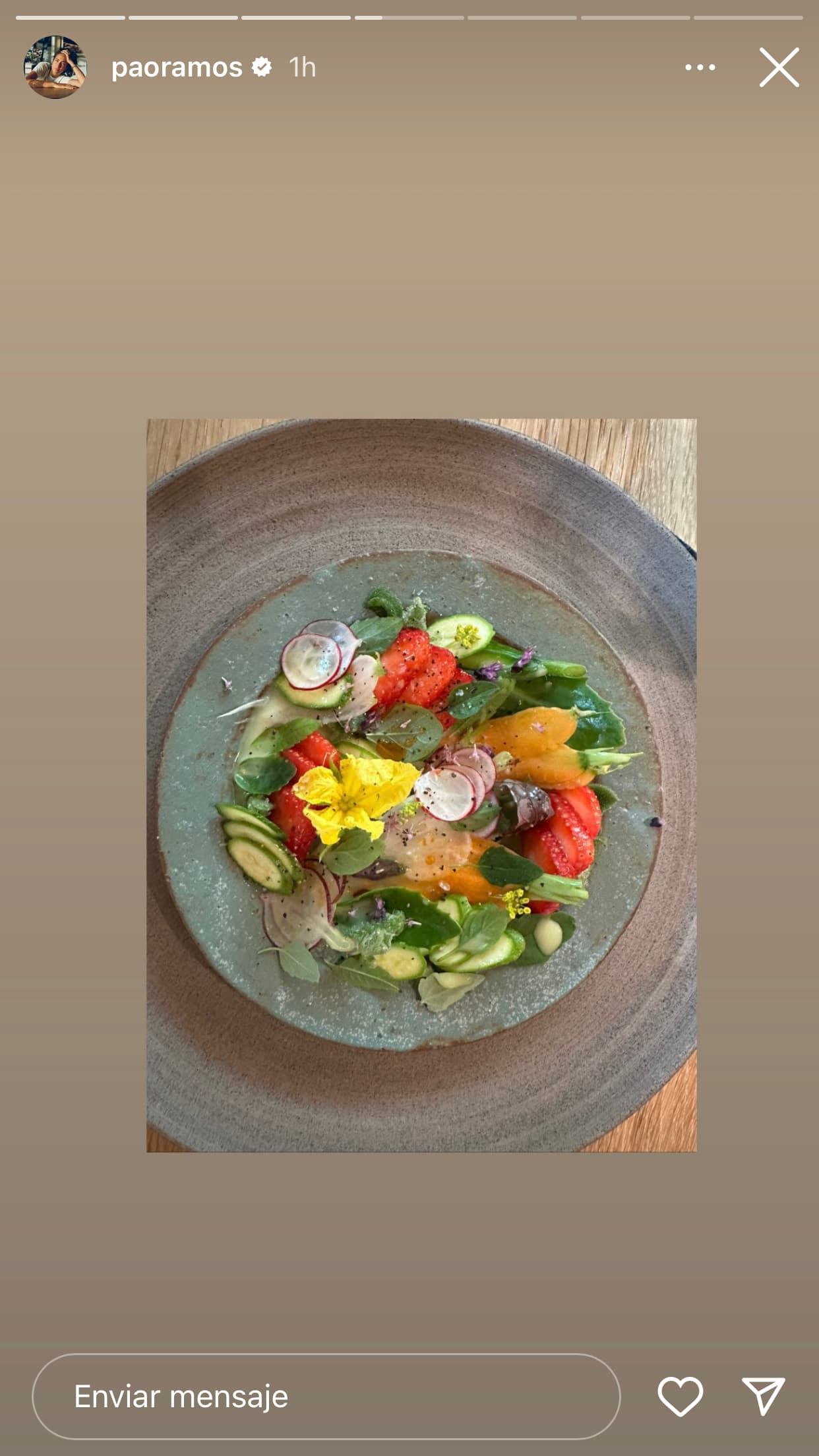 "Gracias chefs Pablo Soto y René Redzepi por
<b> una comida extraordinaria</b>, imaginativa, única e inolvidable", escribió Jorge Ramos sobre lo que degustó junto a su familia. 
<br>