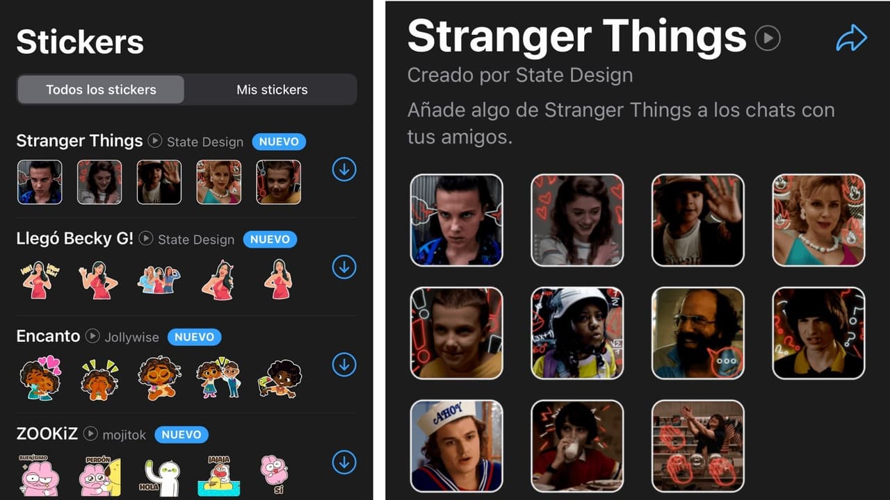 Stickers de Stranger Things
