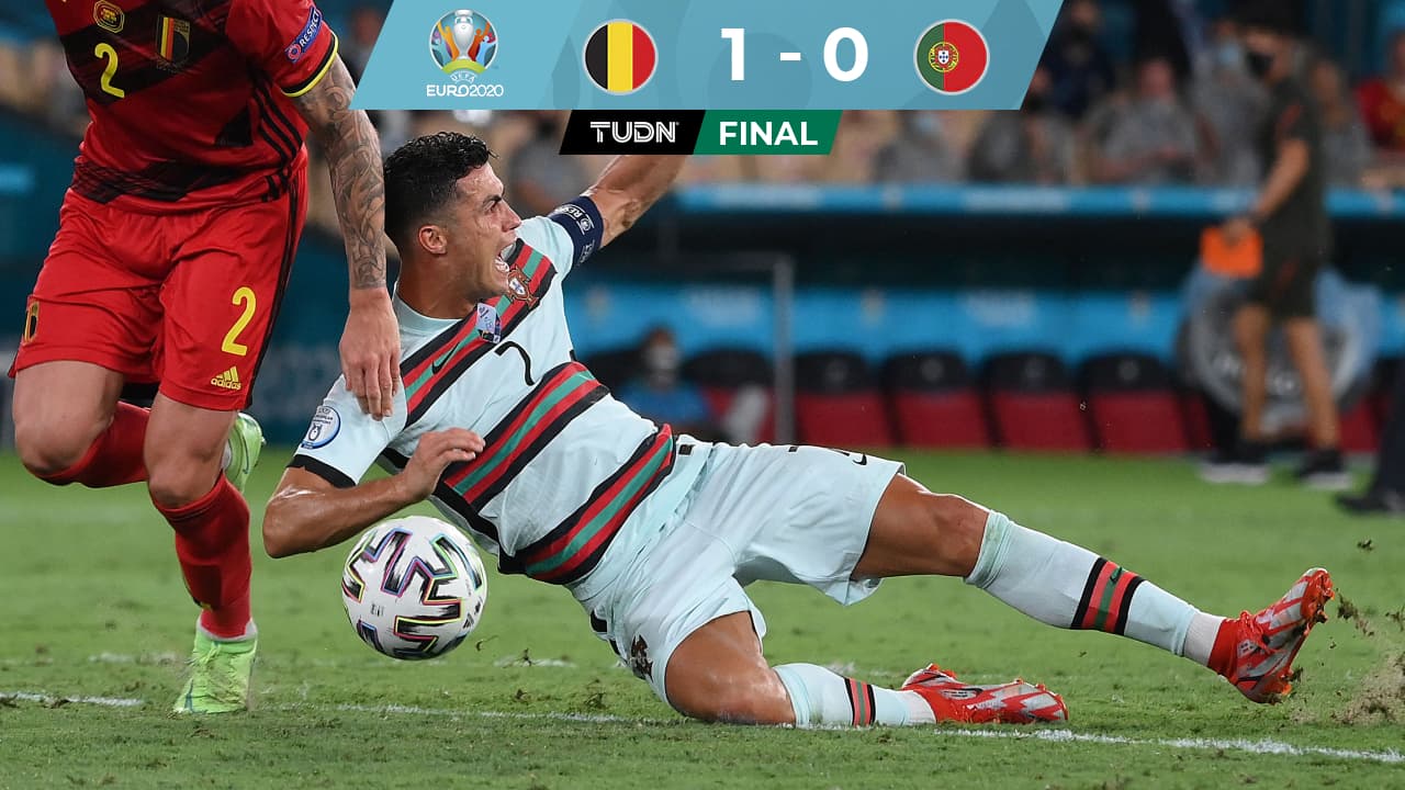 ¡Se va el campeón! Bélgica elimina a Portugal y Cristiano Ronaldo