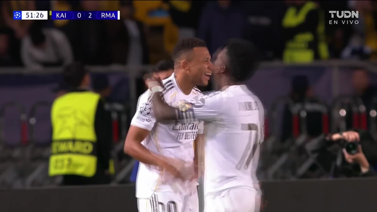 ¡Golazo de Mbappé! Doblete de Kiki ante el Almaty