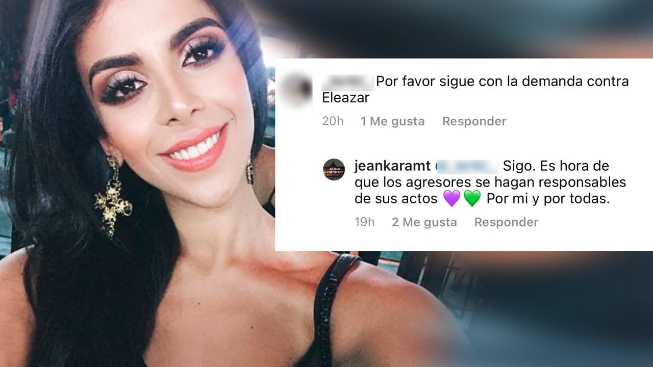 Jeanette Karam no desiste en la demanda que interpuso contra Eleazar Gómez