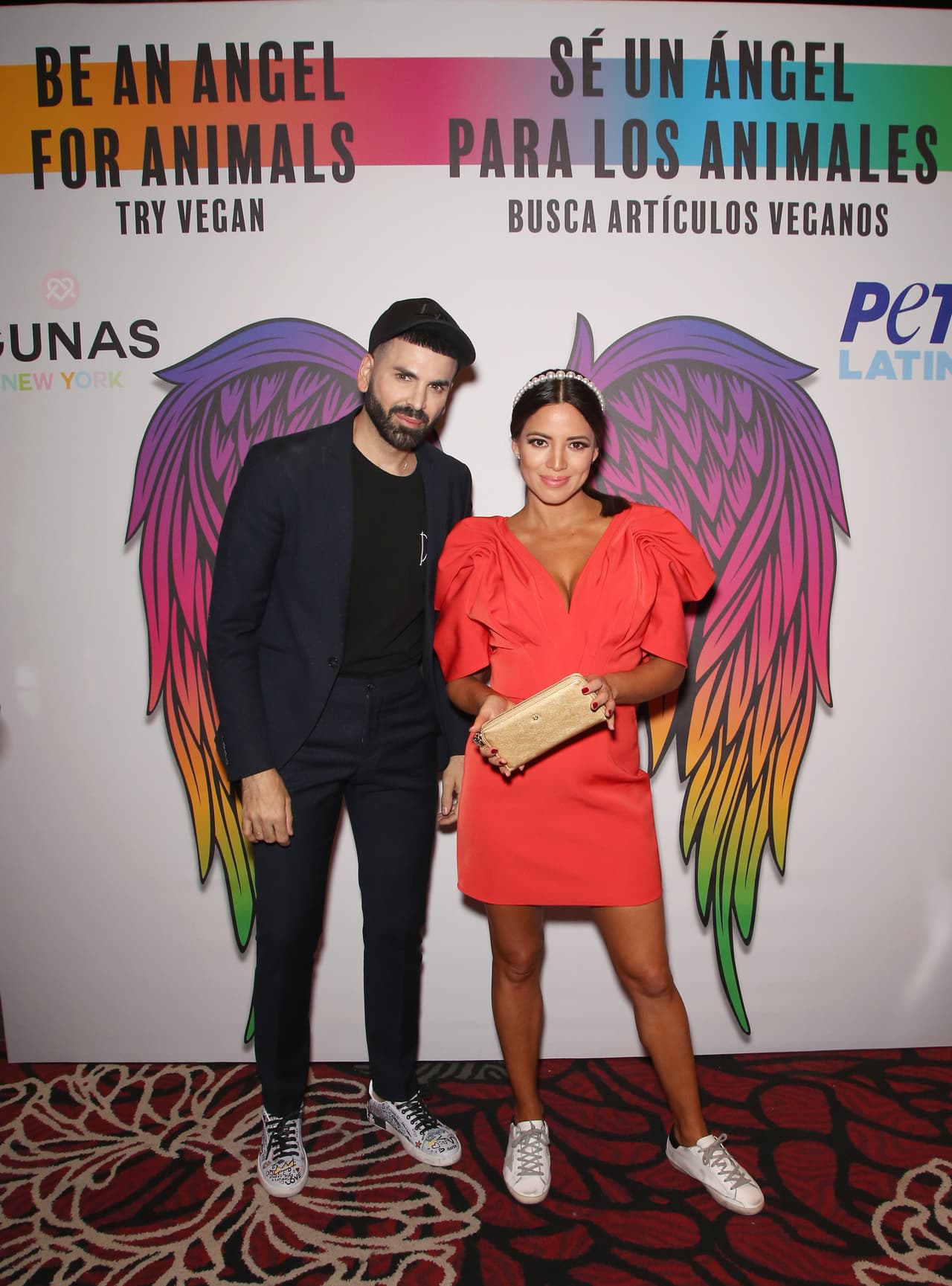 Jomari Goyso y Pamela Silva Conde.