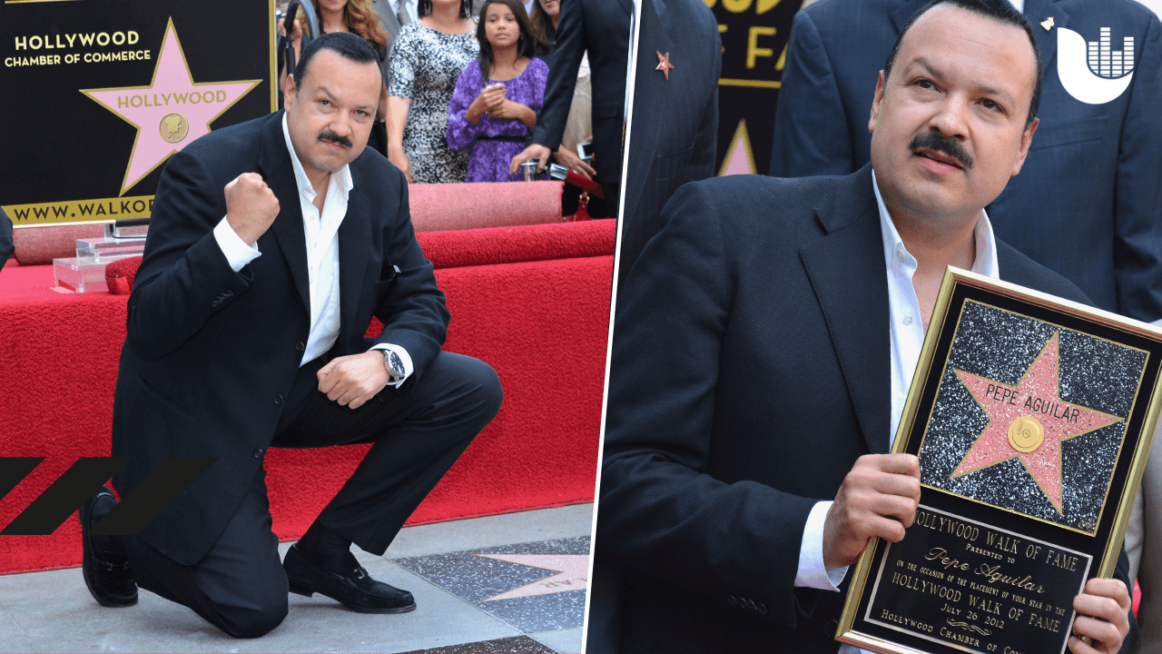 <b>Pepe Aguilar:</b> El cantante mexicano también recibió el reconocimiento por su talento y éxitos musicales en 2012