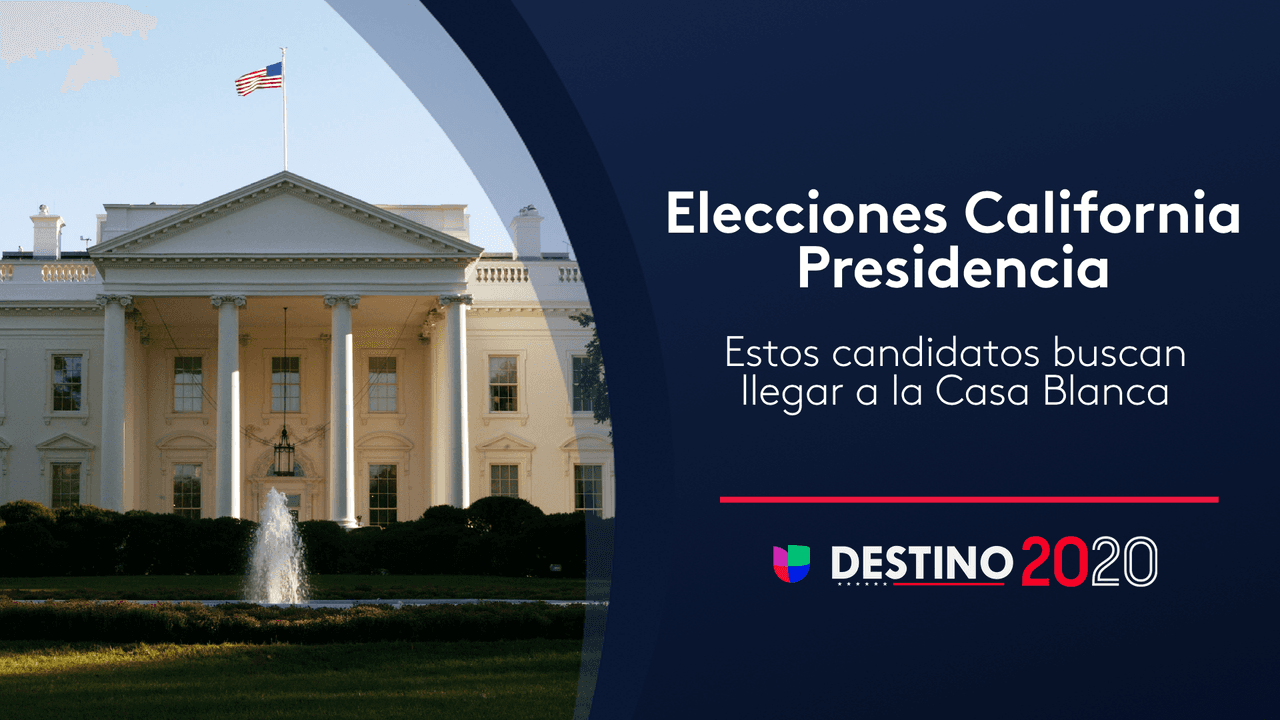 Estos candidatos buscan la presidencia y aparecerán en la boleta electoral de California 