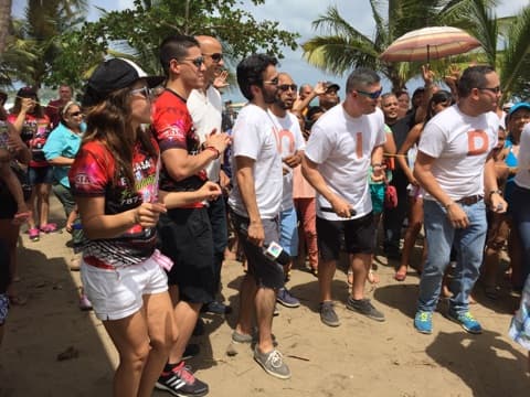 Univision Puerto Rico llevó la fiesta a Punta Santiago y Tropical Beach.