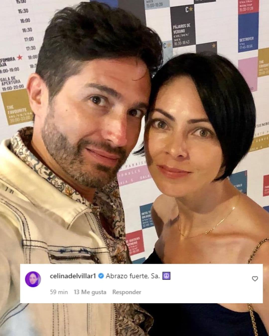 La esposa del cantante, Celina del Villar, también se pronunció ante la publicación de Sasha y le envió muestras de afecto. Los usuarios de las plataformas digitales aplaudieron que la pareja apoyara a Sökol, pues cabe mencionar que Luis de Llano es familiar de Benny Ibarra.