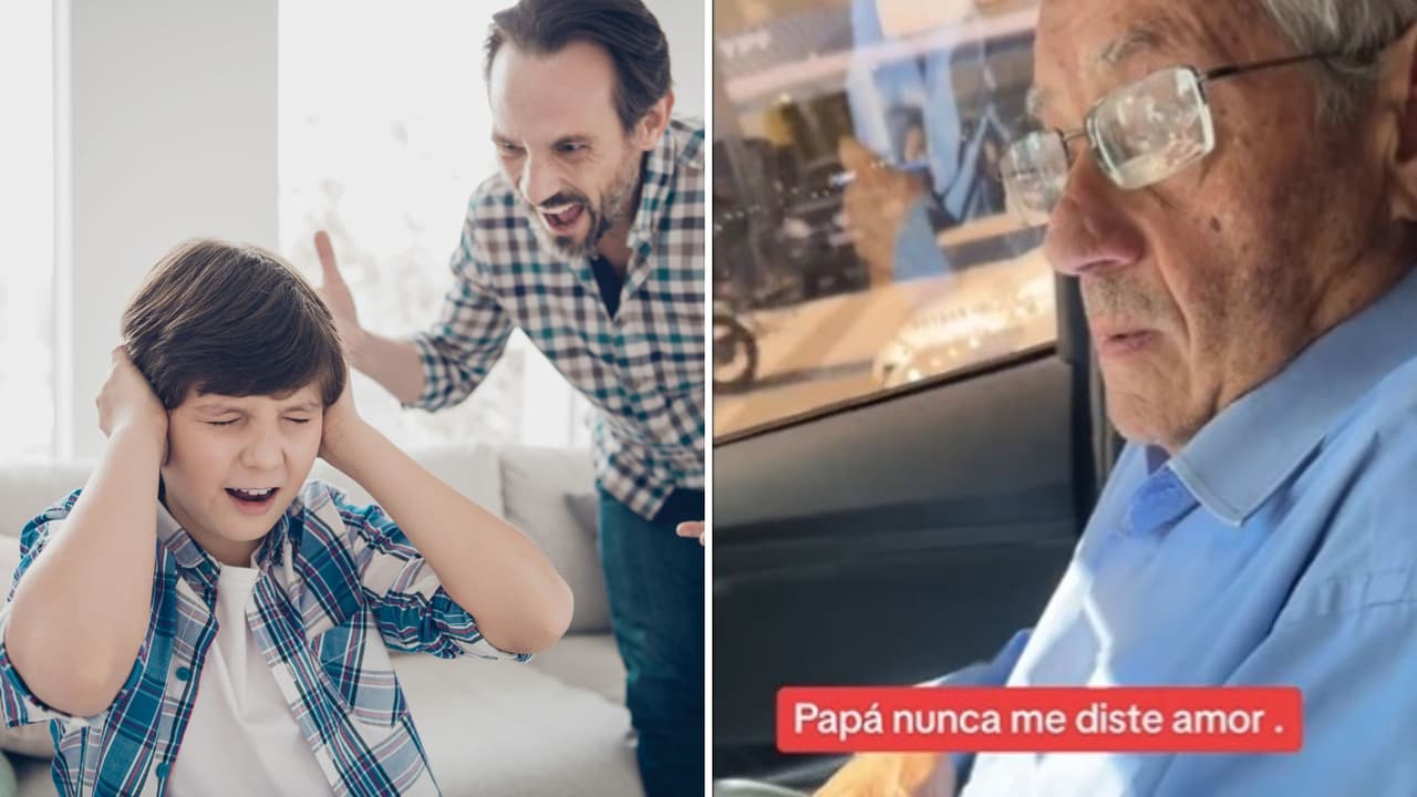 Le reclama a su papá por no darle amor y él le dice que le devuelva todo lo que le regaló: causa polémica