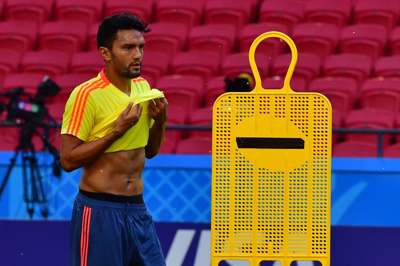 Otra probable novedad de la selección que dirige el Argentino José Pekerman, es el mediocampista de 33 años Abel Aguilar.