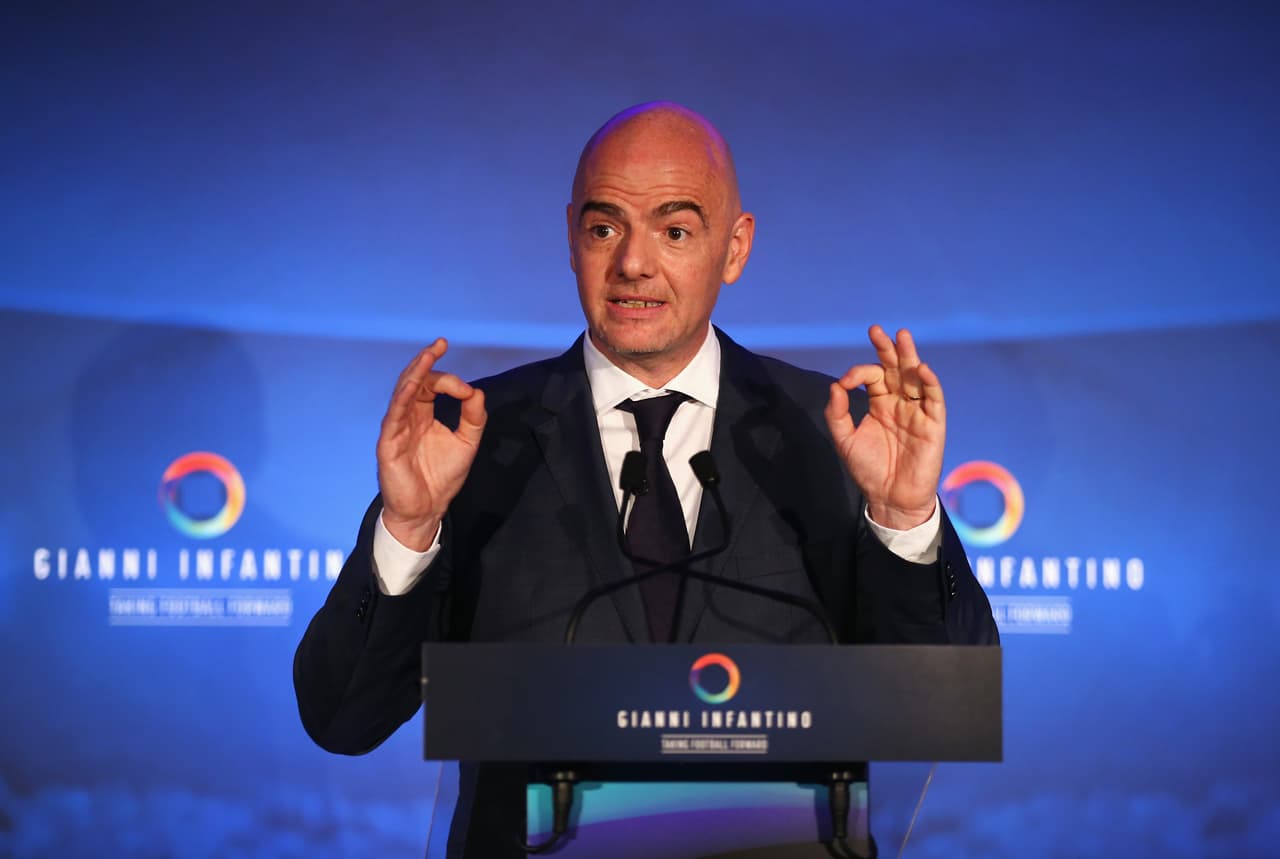 Gianni Infantino, cada vez "con más confianza" para ganar las elecciones de la FIFA