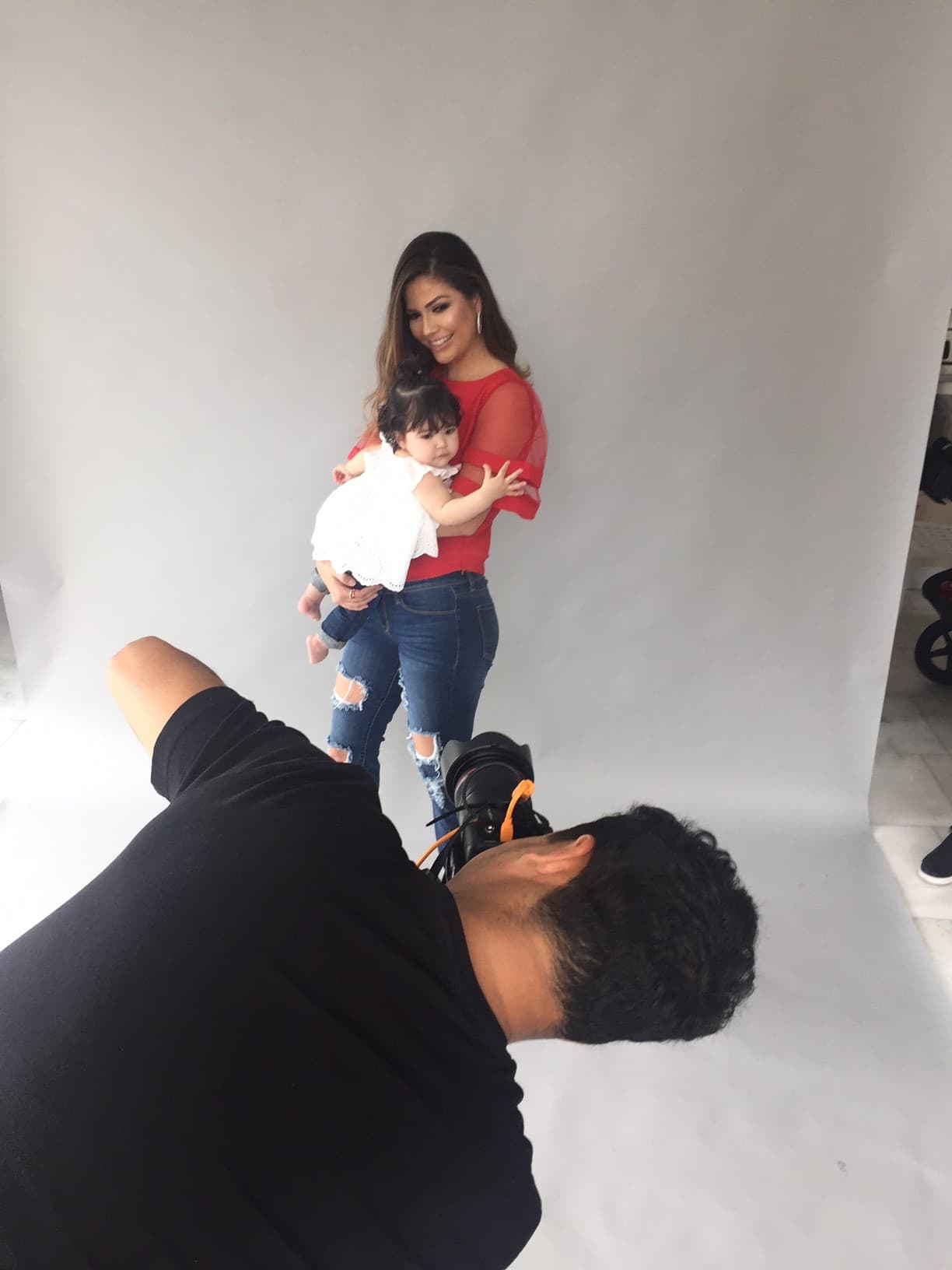 Giulietta es una niña feliz y lo demuestra en cada fotografía.