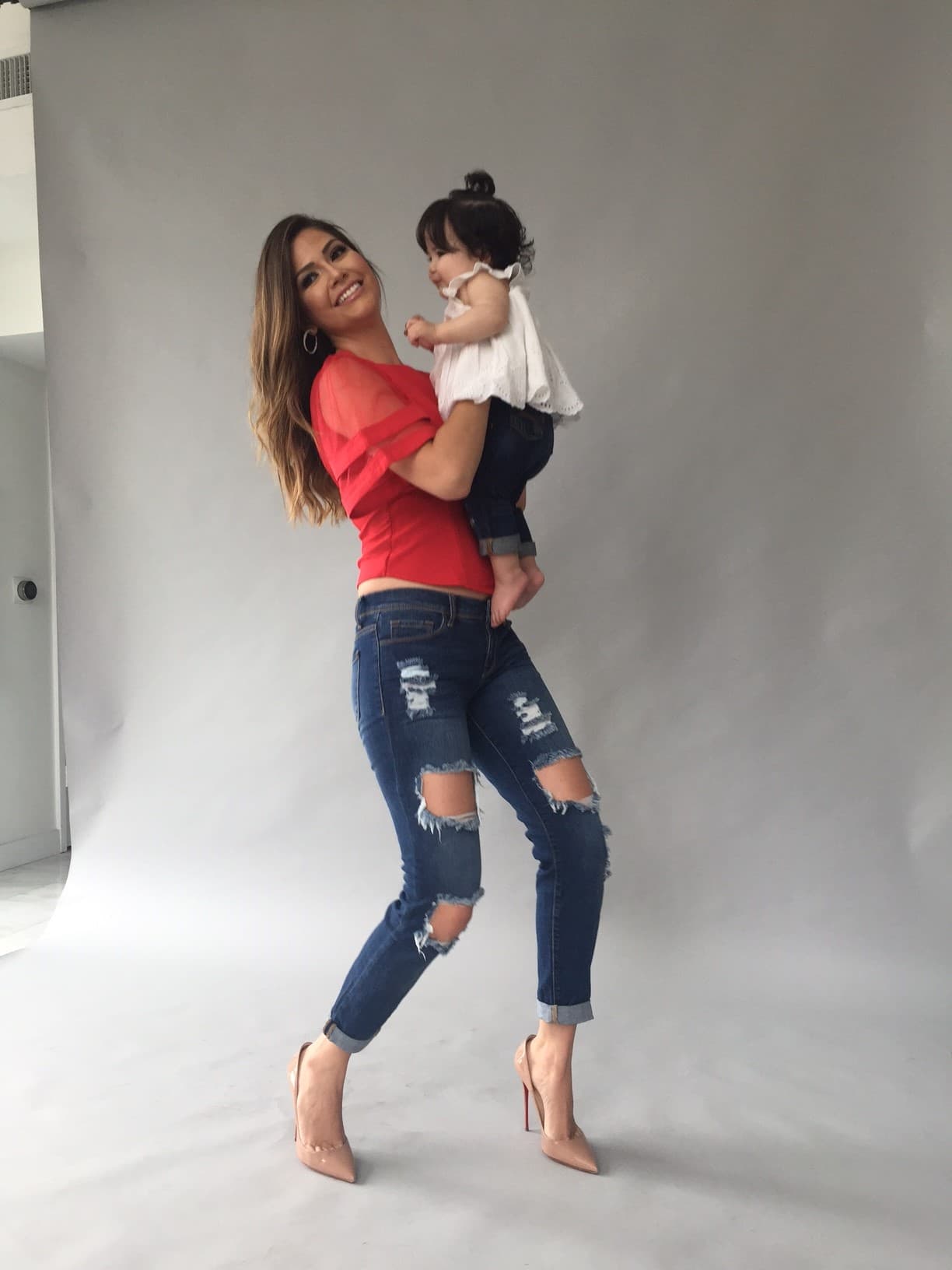 Ana Patricia se siente plena y feliz viendo crecer a su pequeña Giulietta.