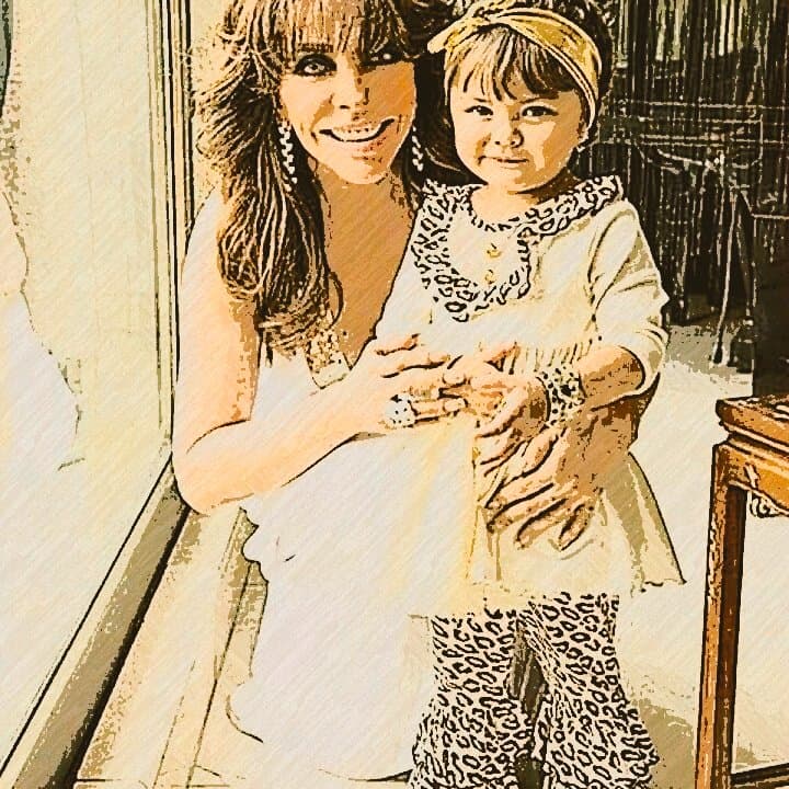 Veronica Castro ya tiene sucesora, su nieta Rafaela.