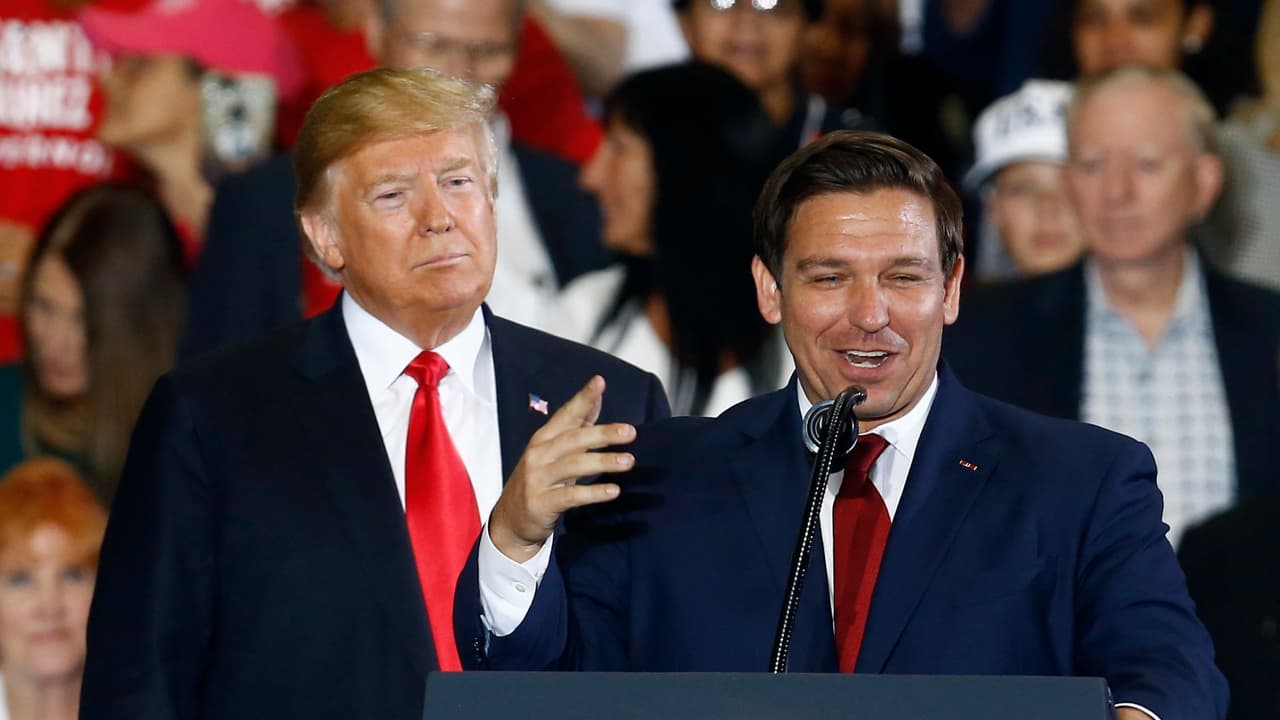 DeSantis, el republicano que podría desafiar a Trump en la búsqueda de la nominación de su partido para 2024