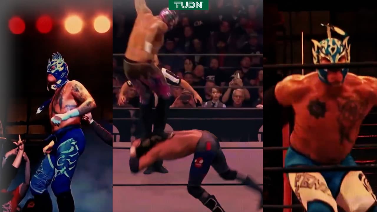 Así fue el épico debut de Rey Fénix en la WWE