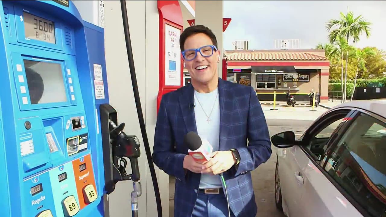 Raúl González sorprendió a los televidentes de Despierta América con gasolina gratis y esta fue su reacción