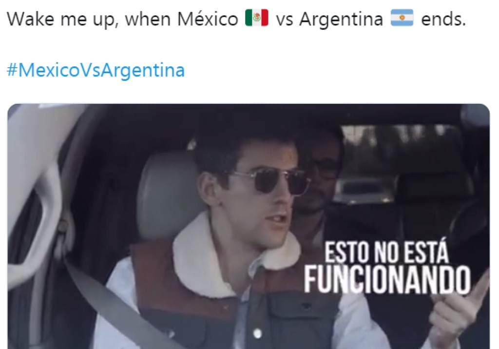 Argentina golea a México hasta en los memes. El Tri no metió ni las manos.