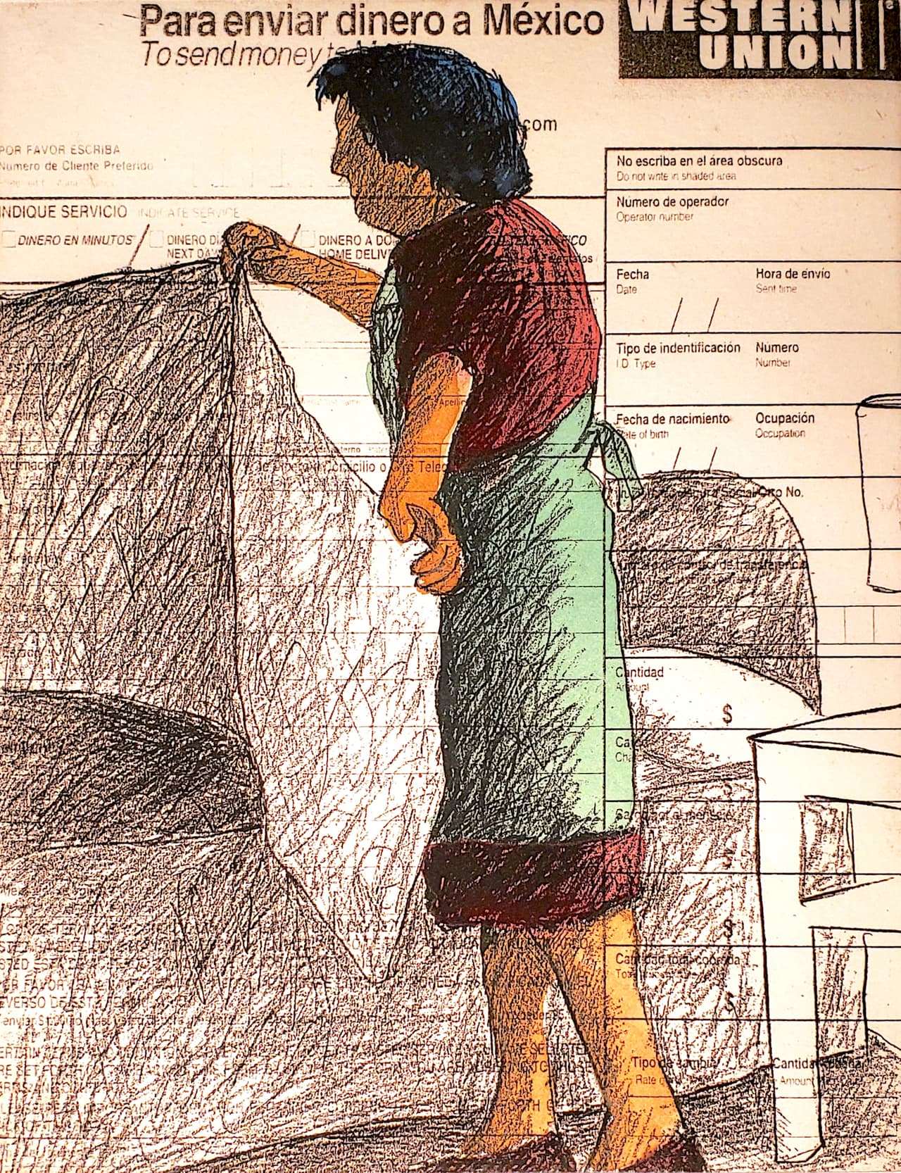 "Western Union Mar 4" por Tony Ortega.