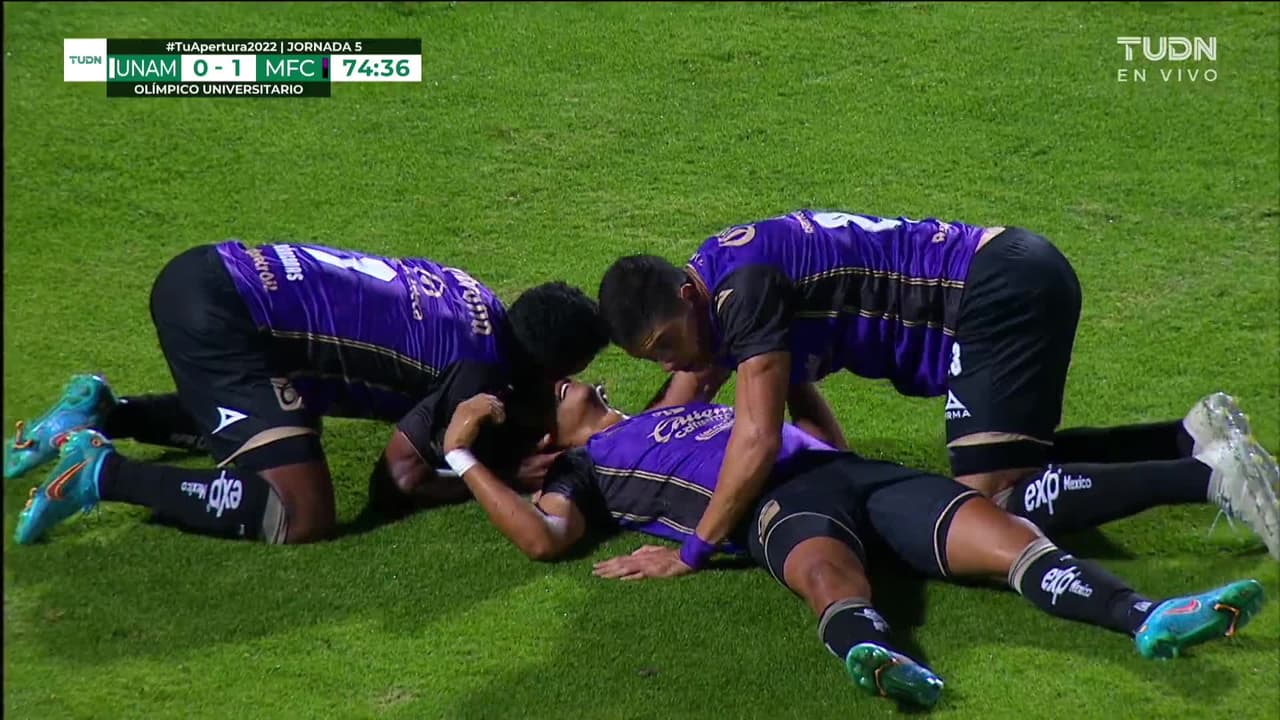 ¡GOL!  anota para Mazatlán FC. Eduard Bello