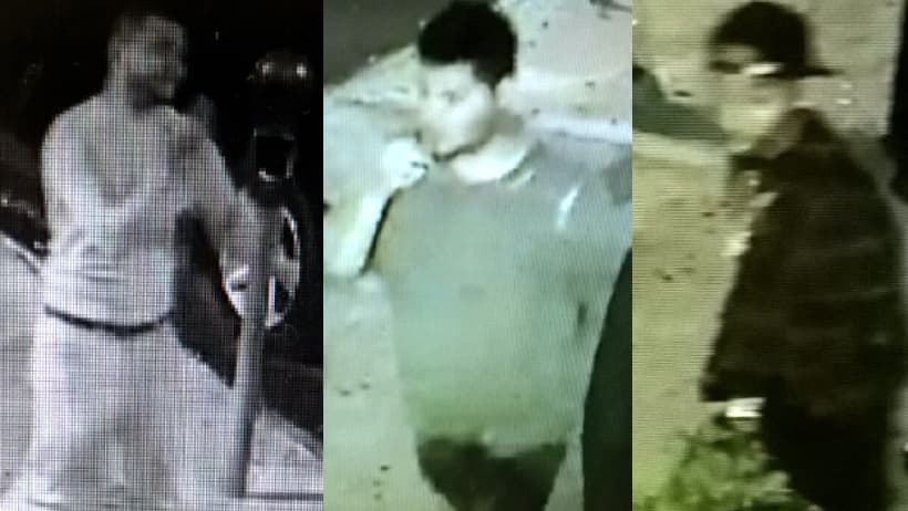 La policía busca a este trío por el asesinato de un hispano en El Bronx