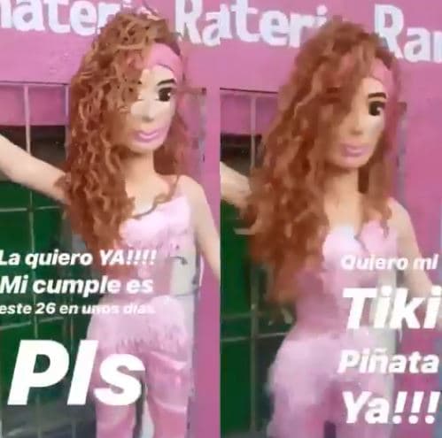 La 
<a href="https://www.univision.com/musica/uforia-music/thalia-quiere-su-tiki-pinata-para-celebrar-su-proximo-cumpleanos">cantante mexicana ya sabe de su ‘tiki piñata’</a> y ha sido tanta su emoción que ya la pidió para celebrar su
<b> </b>próxima fiesta de cumpleaños
<b>.</b>