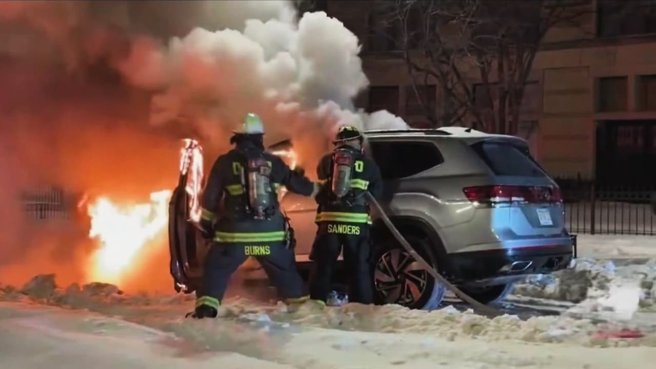 Alerta por aumento de incendios de vehículos en Montgomery debido a las condiciones del tiempo