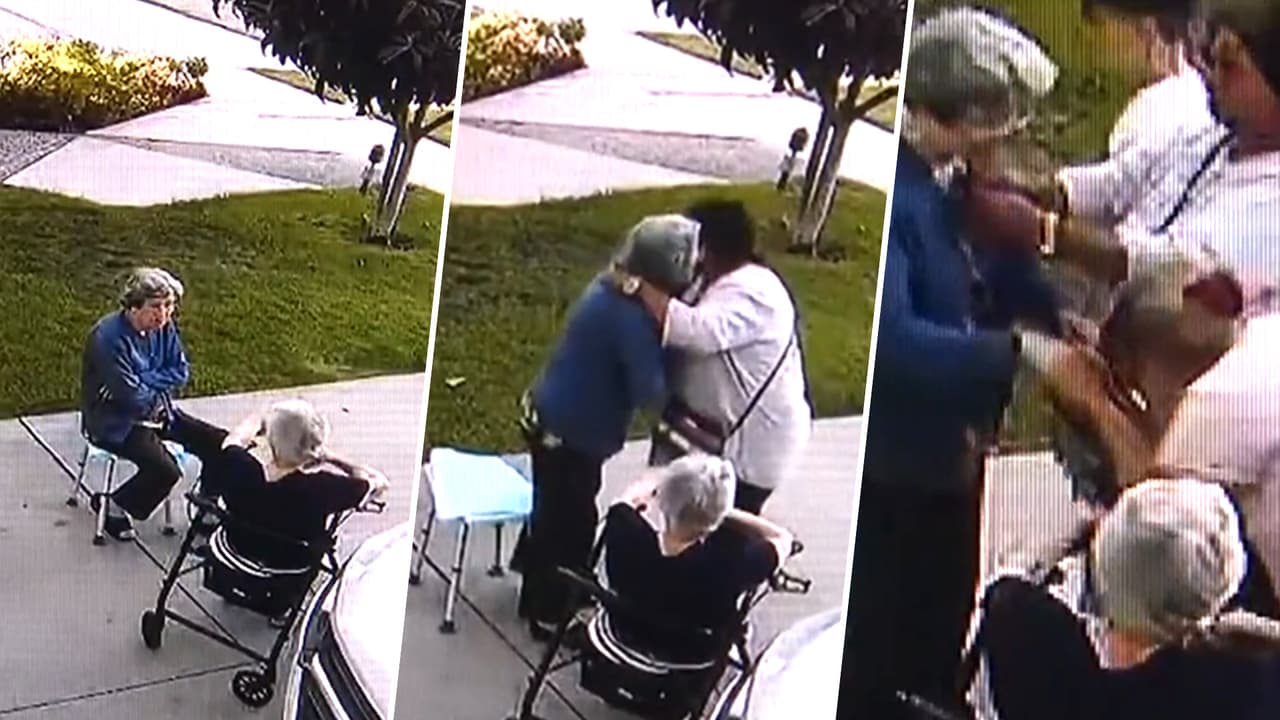 Distraen con abrazos y bendiciones: roban a anciana de 84 años y todo queda en video