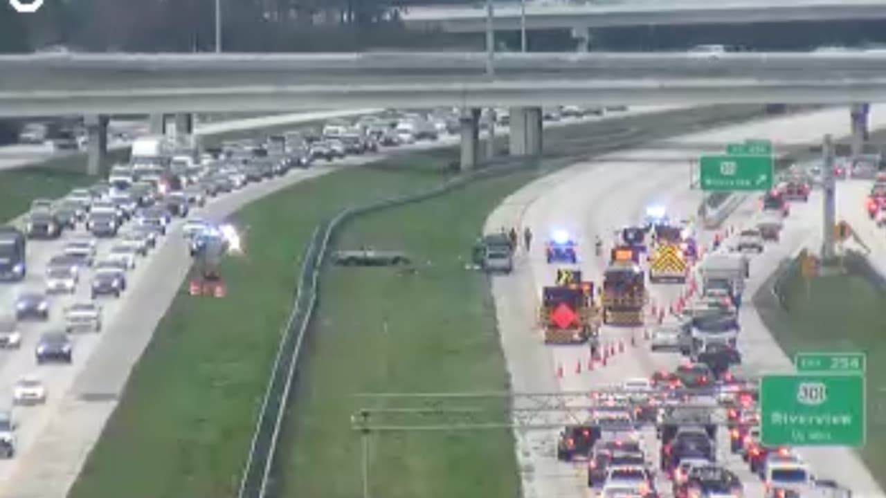 Accidente en la I-75: Muere la cuarta víctima del choque del condado Hillsborough
