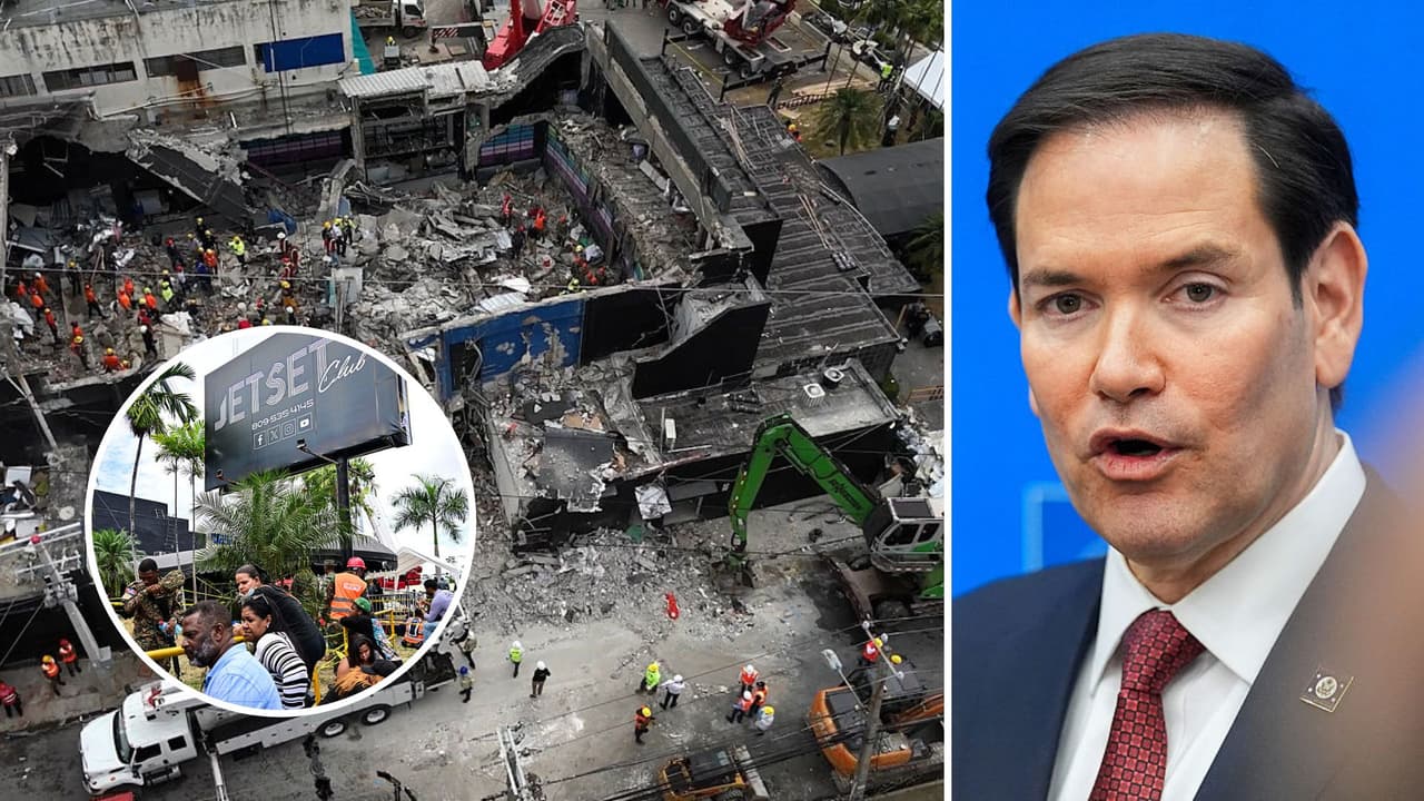 Marco Rubio confirma que hay al menos un ciudadano estadounidense muerto en tragedia de Jet Set