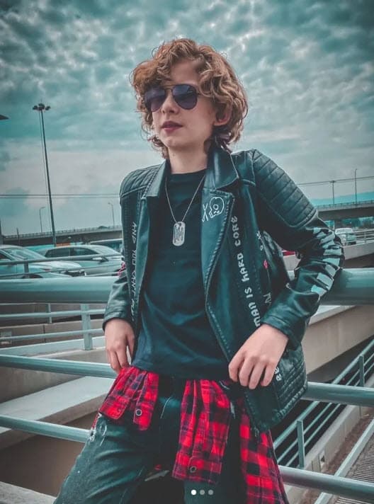 Diego luce totalmente distinto al pequeño 'Gansito' que el público recuerda. Sobre todo con el estilo que lleva en este inicio de su adolescencia.