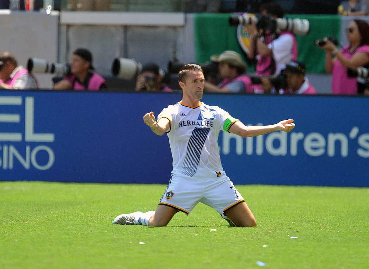 Robbie Keane celebra su gol ante NYCFC