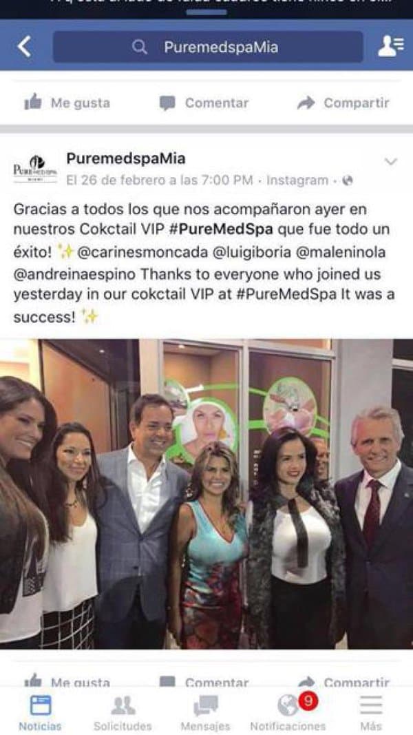 Cierra compañía dueña de spa vinculado con exdiputada chavista