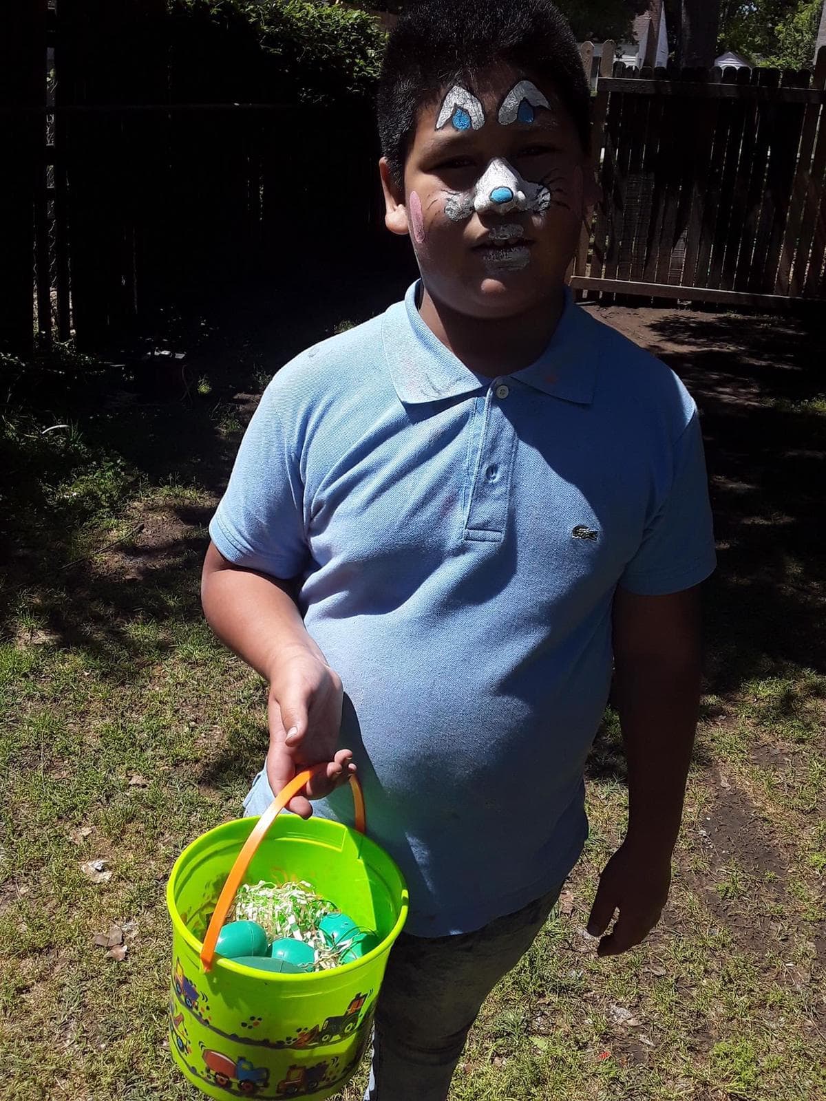 ¡Más con la carita pintada!
<br>