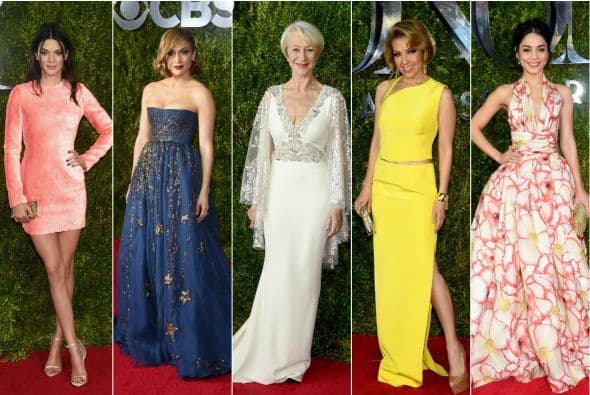 Estas cinco famosas hicieron brillar los premios Tony con su talento, elegancia y porte.