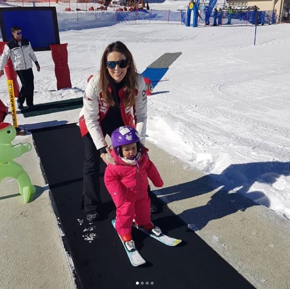 Jacqueline es una mamá feliz, ha dicho en más de una ocasión que lo más importante para ella es su familia.