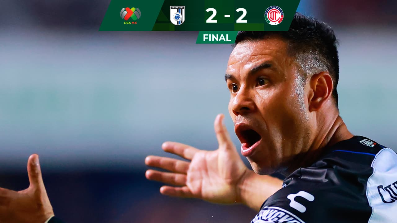 ¡Qué Diablos pasó a Querétaro! Toluca arrebata el empate