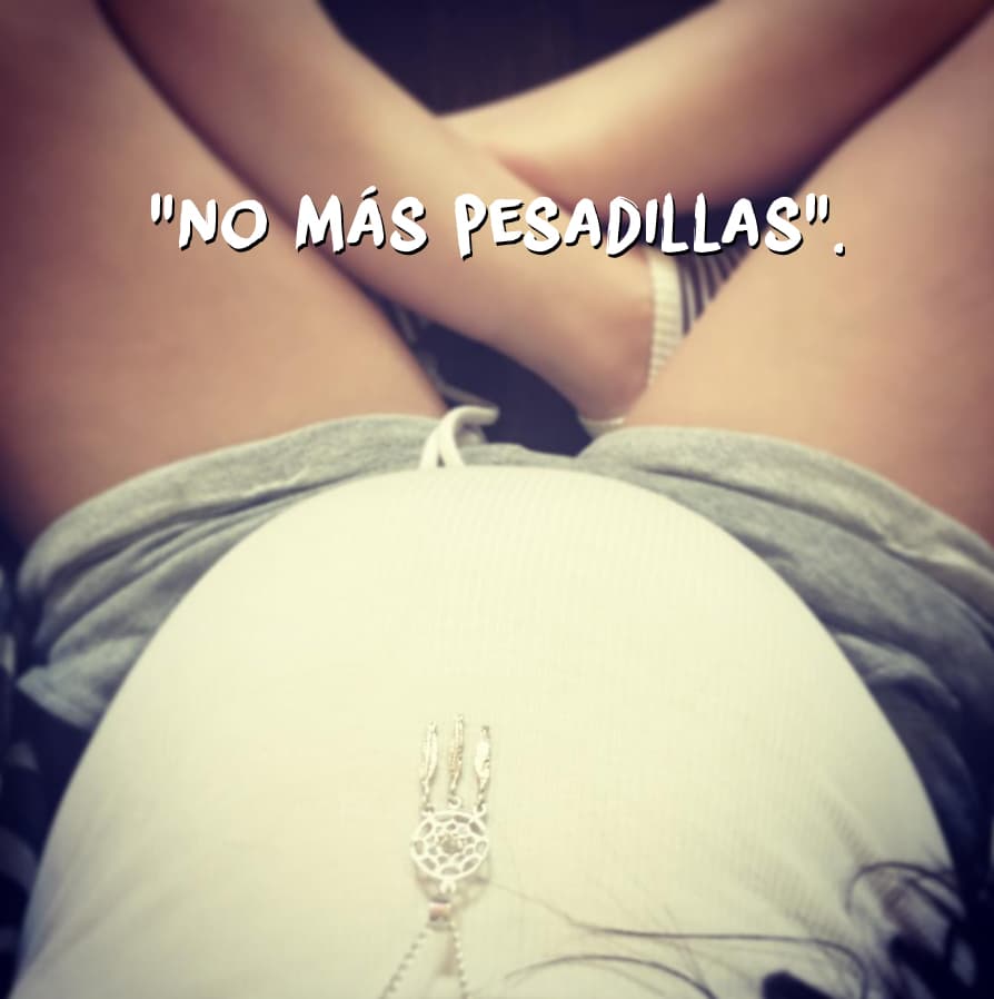 Hiromi se puso un collar con un 'atrapasueños' para que Julieta durmiera tranquila.