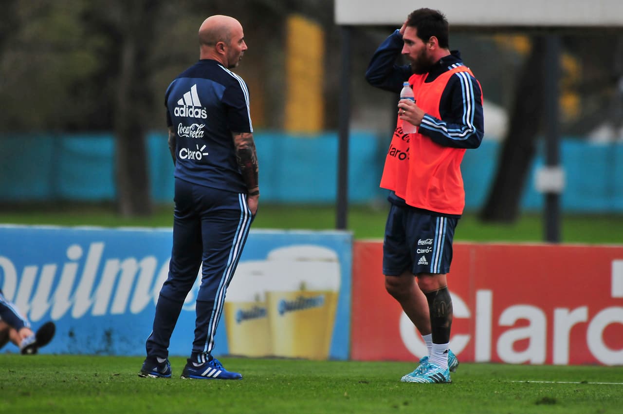 Sampaoli quiere a un Messi "fresco" para el Mundial de Rusia