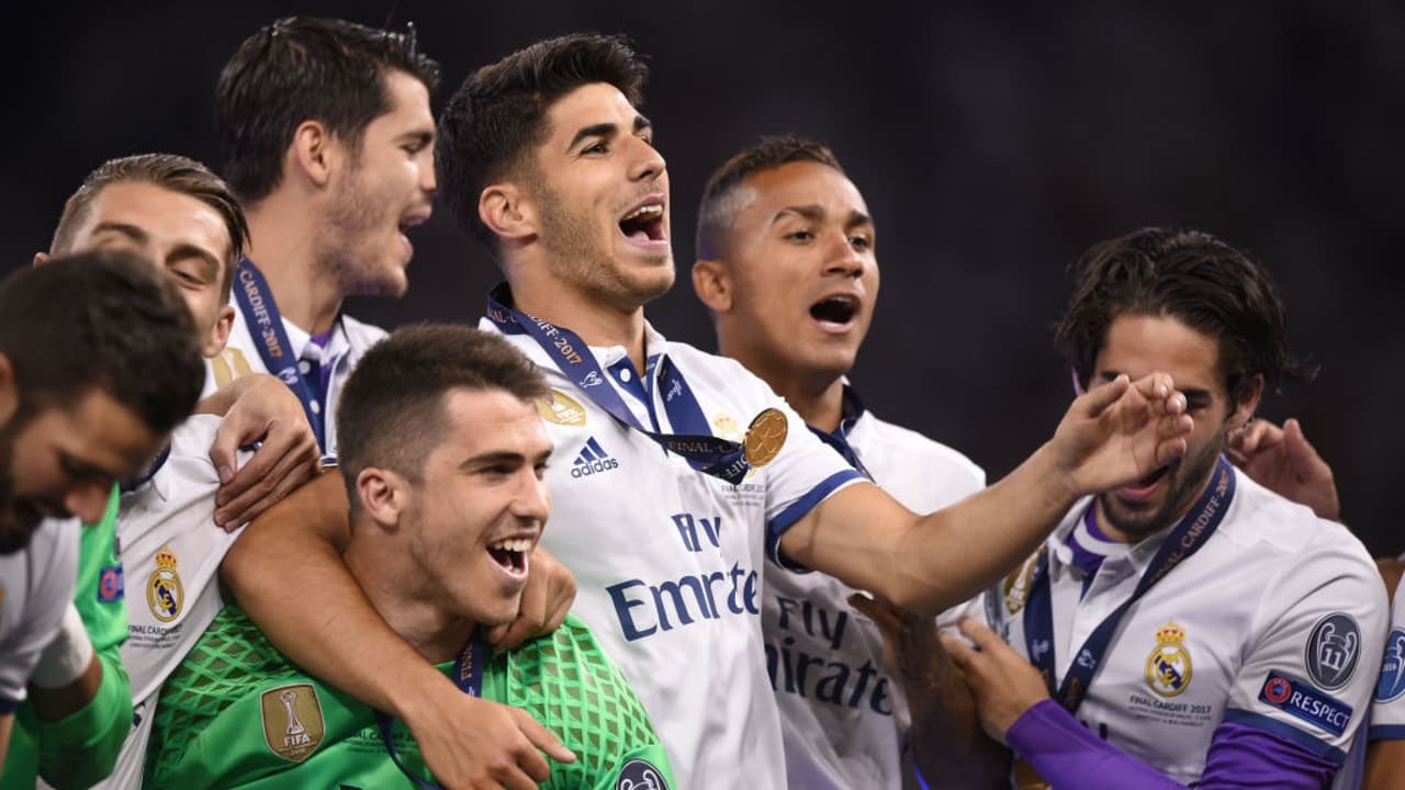 Los galanes no están en Hollywood, estuvieron en la final de la Champions