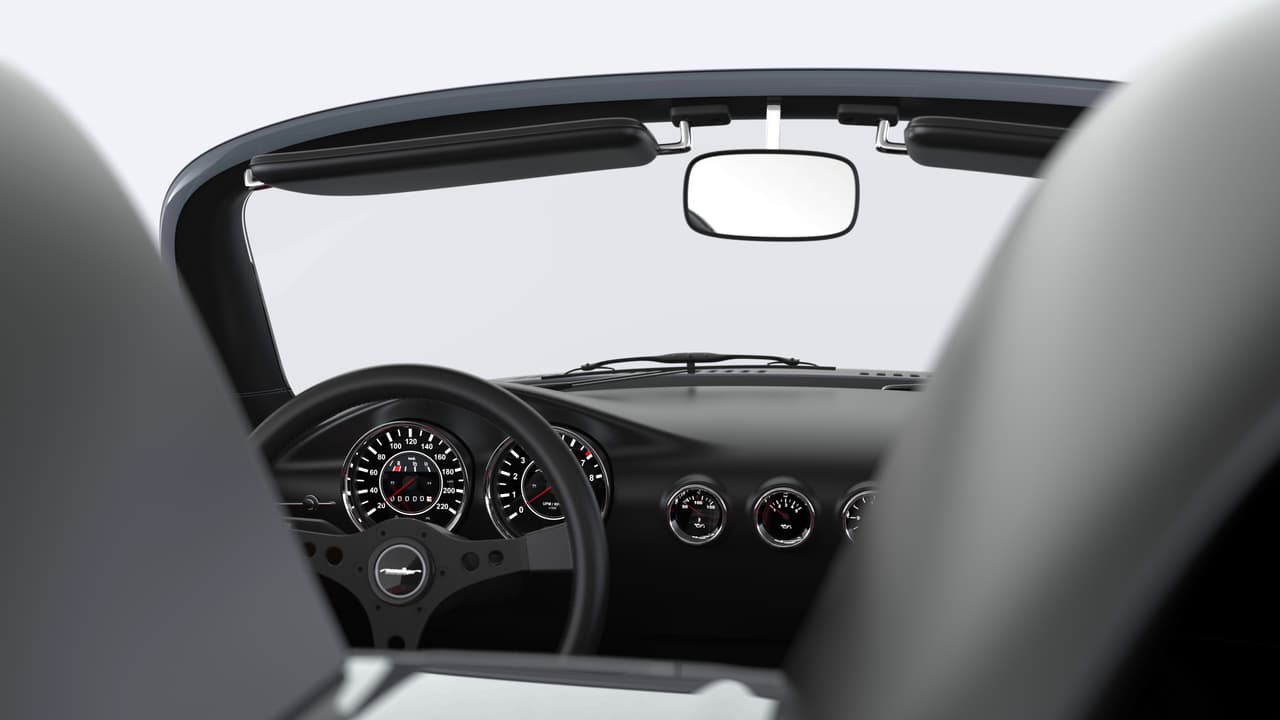 La configuración del 
<b>panel de instrumentos</b> del Memminger Roadster 2.7 es única, muy completa y fue diseñada en casa.