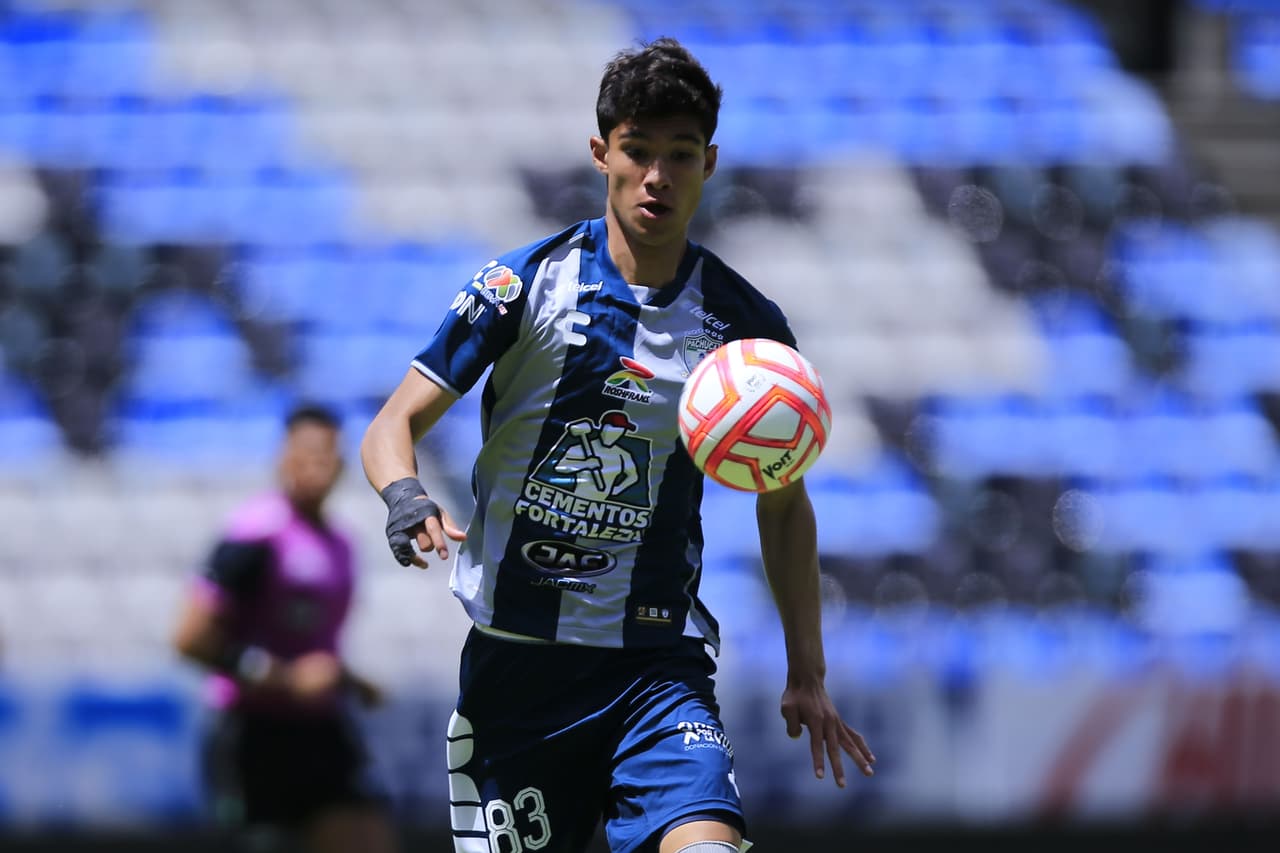 Julio Pérez, jugador del Pachuca que se probará en el Ajax de Ámsterdam
