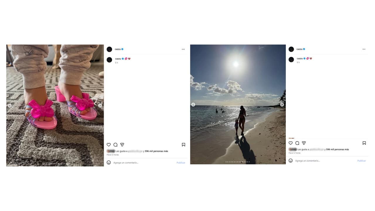 Cazzu publica nuevas fotos de Inti.