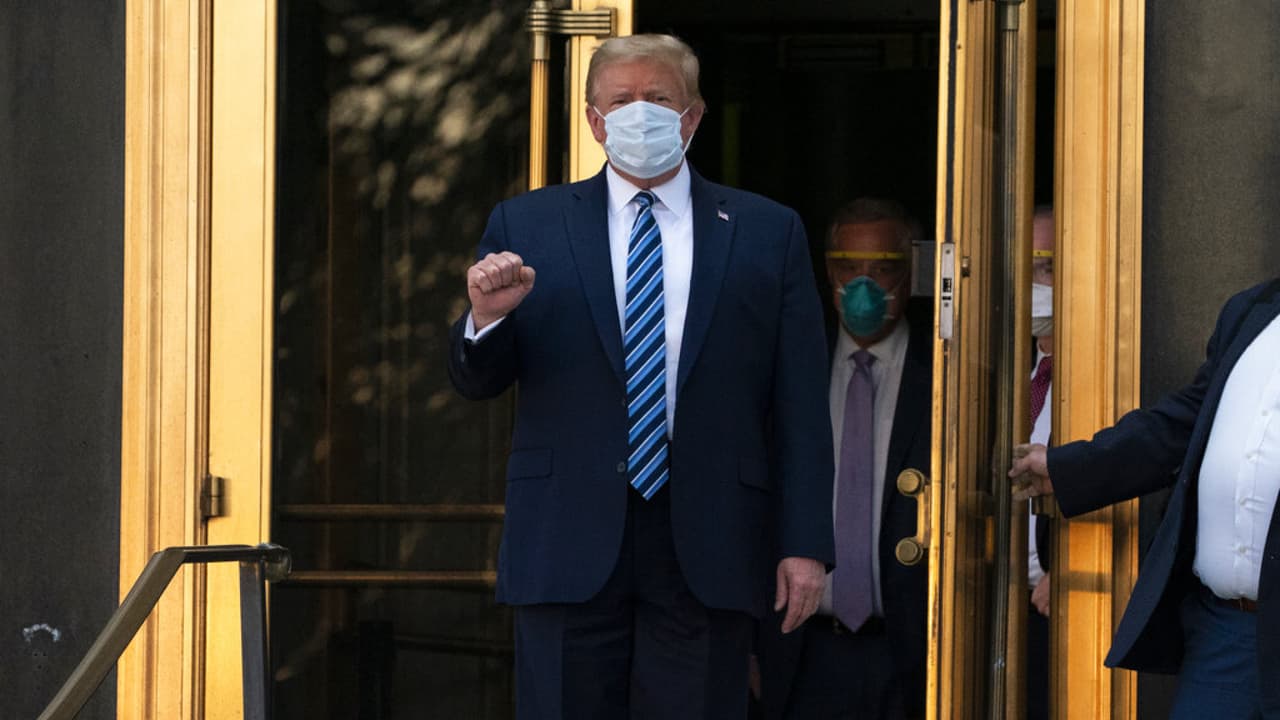 Trump dice que el tratamiento que recibió fue “un milagro”, ahora sale a relucir su vínculo con la empresa que lo produce: Regeneron