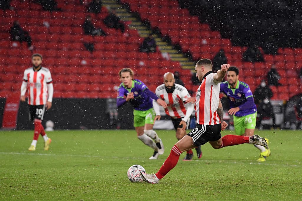 Desde los once pasos, Billy Sharp (66’) hizo el gol con el que Sheffield United despachó al Bristol City.