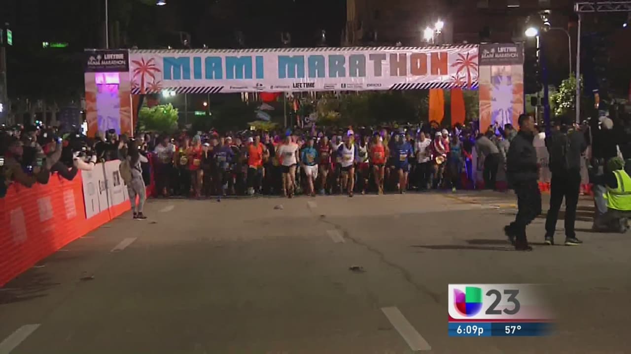 El marroquí Slimani triunfa en el maratón de Miami