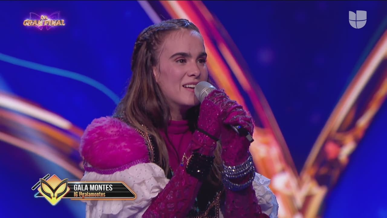 El segundo lugar de la tercera temporada se lo llevó Gitana y detrás de su personaje se escondía Gala Montes, a quien le fue inevitable llorar de nostalgia.